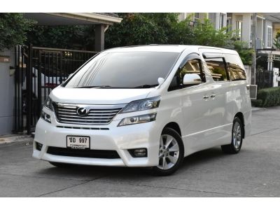 รุ่นรถ: Toyota Vellfire 2.4V ปี2010 จด 2012 สี: ขาว เกียร์: ออโต้ เครื่องยนต์: เบนซิน