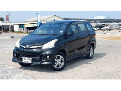 TOYOTA AVANZA1.5 E AUTO ปี 2012 รถพร้อมใช้ T.086-527-9533