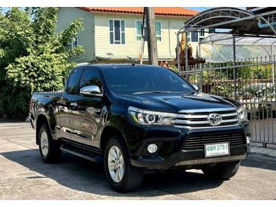 TOYOTA HILUX REVO 2.4 E SMARTCAB PRERUNNER   ปี 2017 เกียร์ A/Tสีดำ