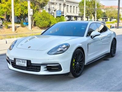 2019 Porsche Panamera 2.9 4 E-Hybrid สีขาว เลขไมล์เพียง 33,xxx Km.