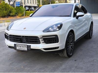 ขายดาวน์​ 2020 PORSCHE CAYENNE COUPE 3.0 HYBRID สีดำ wrap สีขาว ภายในแดง วิ่งเพียง 51,XXX KM.