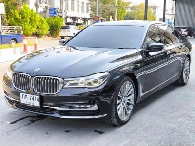 2017 BMW 740li Limousine สีดำ เลขไมล์ 120,XXX KM.