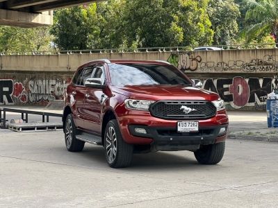 ขายรถ Ford Everest 2.0 Turbo 2WD ปี 2023 สีแดง เกียร์ออโต้