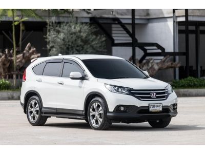 Honda CRV 2.4EL ขับ2 ปี 2014 สีขาว auto รถสวย ไมล์ 140,000 กม. รถสวย  ตรงปก