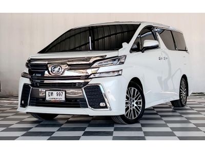 TOYOTA VELLFIRE 2.5 ZG. 2016  ฎท 997 กทม รูปที่ 0