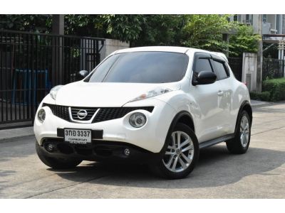 Nissan Juke 1.6V ปี2014 สีขาว ออโต้ เบนซินรถสวย พร้อมใช้