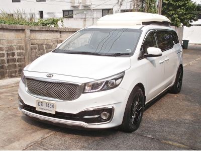 KIA Grand Carnival 2.2 EX ปี 17จด18 รถบ้านมือเดียวสวยพร้อมใช้