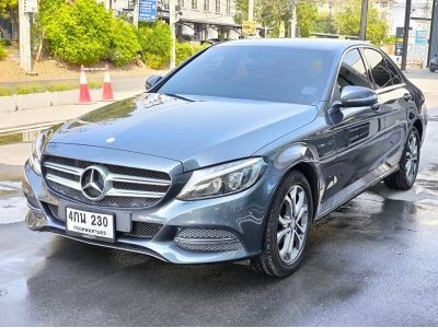 2015 BENZ C180 1.6 Exclusive สีเทา วิ่งเพียง 130,XXX KM.