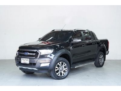 FORD RANGER 2.2 WILDTRAK MT 2017 จดปี 2018 สีดำ