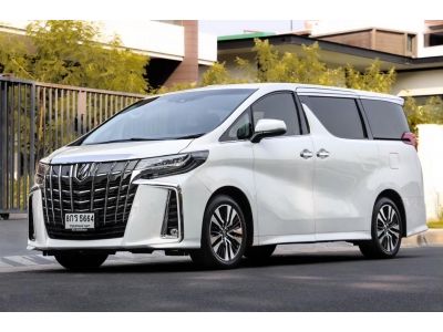 ขาย Toyota Alphard 2.5 SC Package ปี 2019 สีขาว รถมือเดียว ไมล์น้อย