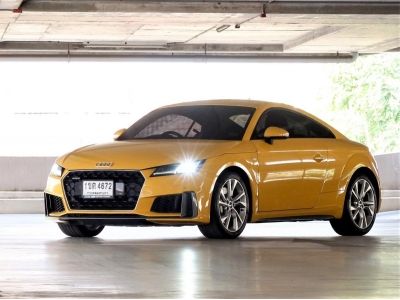 ขาย Audi TT Coupe 45 TFSI Quattro S-Line 2023 สีเหลือง รถมือเดียว Warranty 5 ปี ถึง 03042026