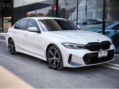 2023 BMW 320d M SPORT LCI สีขาว เลขไมล์เพียง 38,XXX KM รถสวยเดิม เจ้าของเดียว