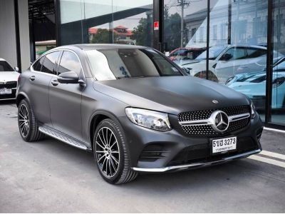 2018 Benz GLC250 Coupe AMG Plus สีเทา WRAP ดำ เลขไมล์เพียง 67,xxx KM.