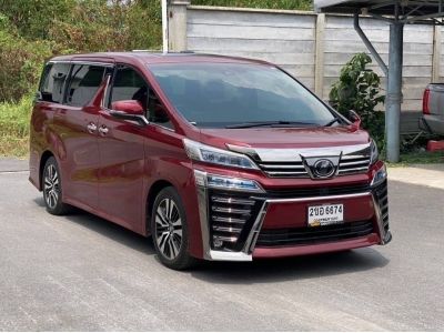 TOYOTA Vellfire 2.5 ZG Edition ปี 2018 รถไมล์น้อย สภาพสวยมากๆ