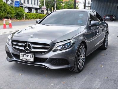 2017 BENZ C350e AMG Dynamic สีเทา เลขไมล์เพียง 113,XXX KM. รูปที่ 0