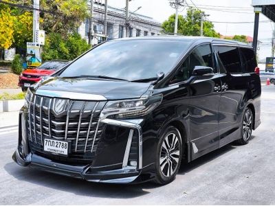 2018 TOYOTA ALPHARD 2.5 SC PACKAGE สีดำ วิ่งเพียง 131,XXX KM.