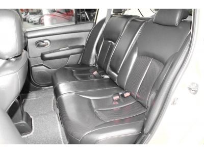 nissan tiida 1.8 g 5 ประตู hatchback auto ปี2008 รุ่นท๊อป abs airbagคู่ สีน้ำตาล รูปที่ 11