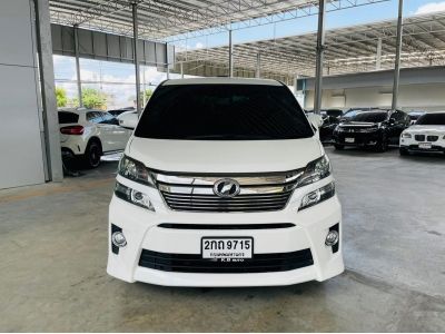 2013 TOYOTA VELLFIRE 2.4ZG Edition Sunroof  เครดิตดีฟรีดาวน์ รูปที่ 11