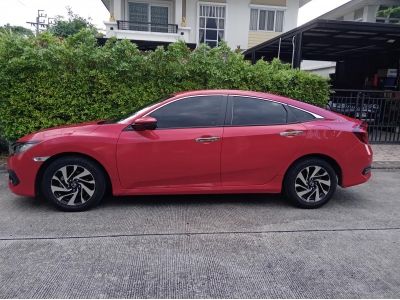 Honda Civic FC 1.8EL iVTEC ปี 2017(ปลายปีธ.ค.) สีแดง รถบ้าน มือเดียว ออกห้างป้ายแดง เจ้าของขายเอง รูปที่ 11