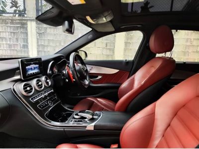 2017 BENZ C350e 2.0 AMG Topสุด Plug-in สีดำ รูปที่ 11