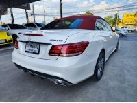 2014 BENZ E200 CABRIOLET AMG Dynamic Facelift สีขาว เปิดประทุนหลังคาแดง Topสุด รูปที่ 11