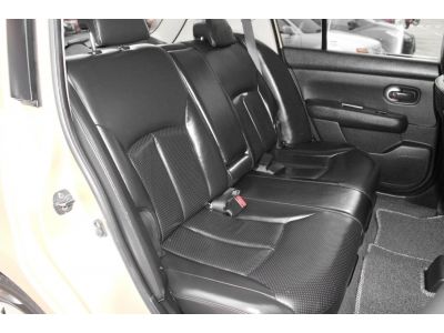 nissan tiida 1.8 g 5 ประตู hatchback auto ปี2008 รุ่นท๊อป abs airbagคู่ สีน้ำตาล รูปที่ 12