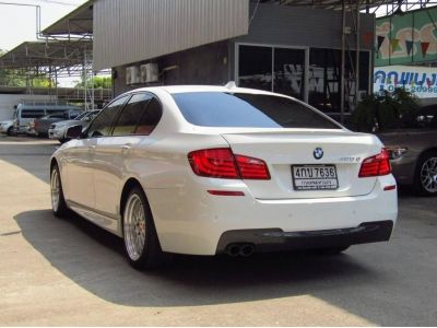 ประหยัดเชื้อเพลิงมาก สวยสมบูรณ์แบบ สวยมาก ไร้การชน2012 BMW 520d 2.0 F10 M Sport Sedan AT สีขาว เครื่องดีเซล รูปที่ 12