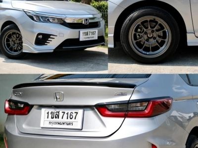 Honda City 1.0 turbo sv ปี2021 เบนซิน ออโต้ สีเทา ไมล์ 34,xxx km. รูปที่ 12