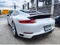 2017 PORSCHE 911.2 CARRERA 3.0 COUPE PDK สีขาว ในแดง รูปที่ 12