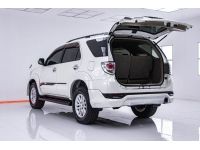 2012 TOYOTA FORTUNER 3.0 V  ผ่อน 5,053 บาท 12 เดือนแรก รูปที่ 12