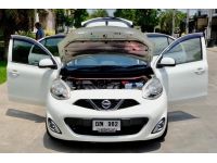 Nissan march 1.2EL (MNC ไมเนอร์เซนจ์) ปี2014 สีขาว ออโต้ เบนซิน รูปที่ 12