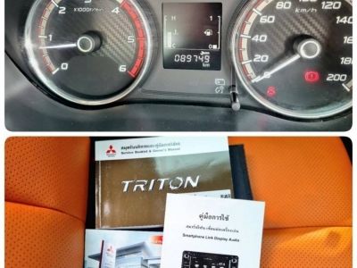 รถสวนมือเดียว ไมล์ 89,000 กม.????2018 MITSUBISHI TRITON 18-ปัจจุบัน, 2.4 ATHLETE โฉม ATHLETE สีขาว เกียร์ธรรมดา . รูปที่ 13