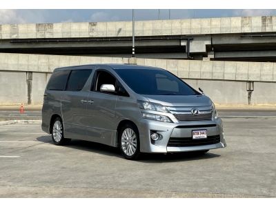 2013 TOYOTA VELLFIRE 2.4 V ZG Edition เครดิตดีฟรีดาวน์ รูปที่ 13