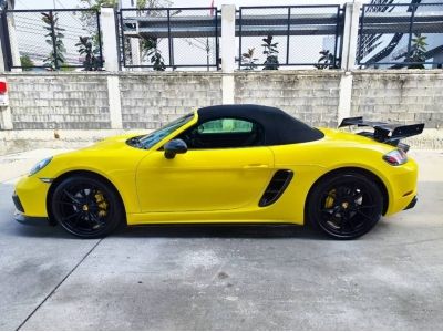 2019 PORSCHE BOXSTER 718 PDK 2.0 Turbo สีขาว WRAP เหลือง รูปที่ 13