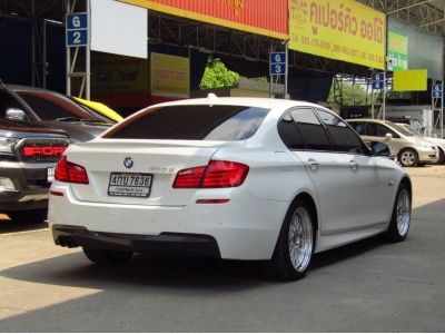 ประหยัดเชื้อเพลิงมาก สวยสมบูรณ์แบบ สวยมาก ไร้การชน2012 BMW 520d 2.0 F10 M Sport Sedan AT สีขาว เครื่องดีเซล รูปที่ 14