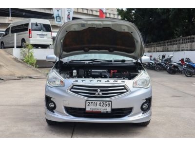 โตโยต้าชัวร์ ฟรีดาวน์ Mitsubishi Attrage 1.2 GLX A/T ปี 2013 ผ่อนงวดละ 3,xxx บาท รถบ้านเจ้าของมือเดียว รูปที่ 14