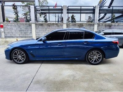 2021 BMW 520d 2.0 M Sport รถเก๋ง 4 ประตู Phytonic Blue สวยสุด รูปที่ 14