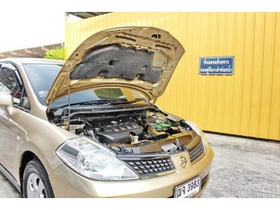 nissan tiida 1.8 g 5 ประตู hatchback auto ปี2008 รุ่นท๊อป abs airbagคู่ สีน้ำตาล รูปที่ 15