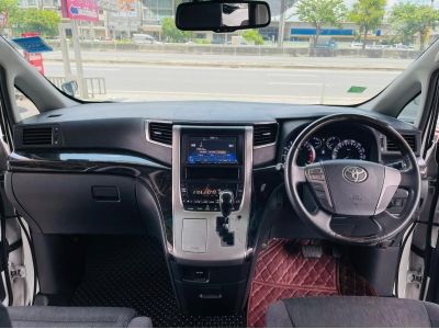 2013 TOYOTA VELLFIRE 2.4ZG Edition Sunroof  เครดิตดีฟรีดาวน์ รูปที่ 15