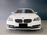 BMW 520i LUXURY LCI สีขาวเบาะสีน้ำตาลมอคค่าModel year 2014 รูปที่ 15