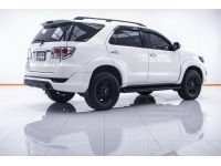 TOYOTA FORTUNER 2.7 V 2WD เบนซินแก๊ส LPG ปี 2012 ส่งบัตรประชาชน รู้ผลพิจารณาภายใน 30 นาที รูปที่ 15