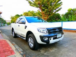 Ford ranger wildtrak 2.2 HIRIDERรุ่น top เกียร์ธรรมดาปี 2014 รถมือเดียวจากป้ายแดงสภาพสวยไม่เคยมีอุบัติเหตุไม่เคยบรรทุกของหนักเดิมๆทั้งคันค่ะ รูปที่ 1