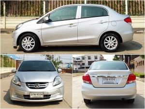 HONDA BRIO AMAZE 1.2 V ปี 2013 จดปี 2014 เกียร์AUTO สภาพนางฟ้า รูปที่ 1