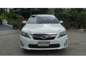 2013  TOYOTA  CAMRY  HY BWD 2.5 DVDLNAVI (MY 12)  **ฟรีดาวน์    **ไม่มีคนค้ำ   **ใช้เงินออกรถ  5000  บาท   **เครติดดีจัดได้เต็ม    **จัดไฟแนนซ์ที่อื่นไม่ผ่านมาปรึกษาเราได้ที่  มิสเตอร์ คาร์ บางแค รูปที่ 1