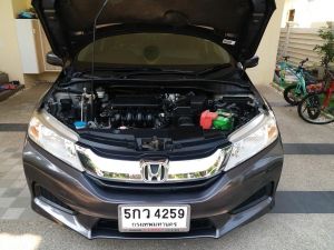 Honda City สีเทา รุ่นVบวก ปี2016 ราคา 439000 บาทรถบ้านแท้ๆเจ้าของใช้เองขายเอง รูปที่ 1