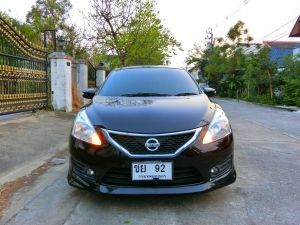 Nissan Pulsar 1.6 V ปี 2013 สีดำรถมือเดียวออกห้างป้ายแดงไม่เคยติดแก๊สวิ่ง 9 หมื่นกิโลไม่เคยมีอุัติเหตุสภาพสวยเดิมๆบางทั้งคันพร้อมใช้ค่ะ รูปที่ 1