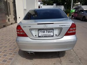 2002 BENZ C-CLASS, C200 KOMP ELEG โฉม W203 (ตาถั่ว) รูปที่ 1