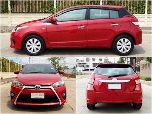 TOYOTA YARIS 1.2 E CVT ปี 2013 จดปี 2014 เกียร์AUTO น็อตไม่ขยับ สภาพนางฟ้า รูปที่ 1