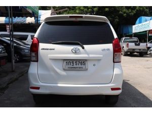 ขายรถบ้านมือเดียวไม่มีชนสวยกริบเจ็ดที่นั่ง TOYOTA AVANZA 1.5 G AUTO 2012 สีขาวเติมE20 รูปที่ 1