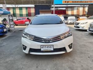 Toyota altis 1.8 E  ปี 2015 มือเดียวจากป้ายแดงวิ่งน้อย 1xx,xxxกิโลแท้ เข้าศูนย์ตลอด ไม่เคยมีอุบัติเหตุ ไม่เคยติดแก๊สค่ะสภาพสวยพร้อมใช้ค่ะ รูปที่ 1